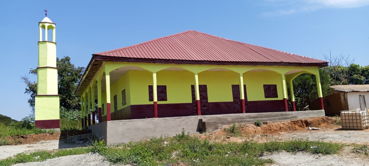 Construction d'une mosquée